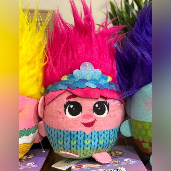 New Mattel Trolls Band Together Hairmony Mixers Plush Toy with Sound - Picture 3 of 7
